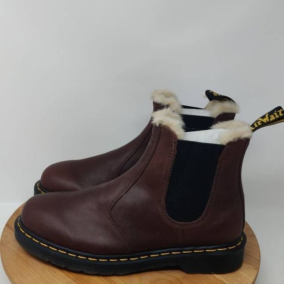 Dr. Martens 2976 Alyson Ankle Chelsea Boots- Mens- Size 10- Women\'s 11- Brown main image 7
